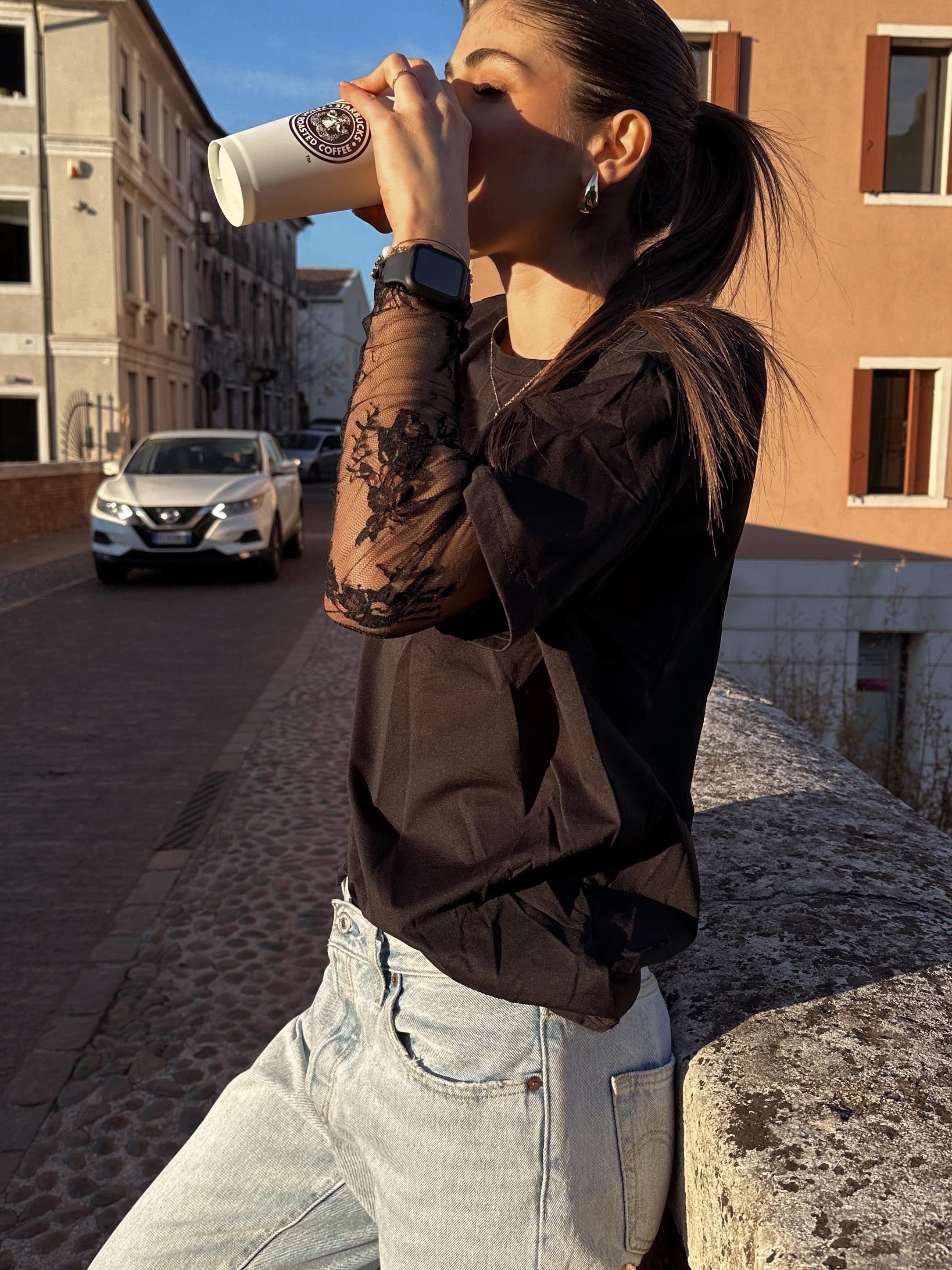 Maglia pizzo
