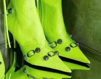 stivaletto 6 e 8 cm simil balenciaga