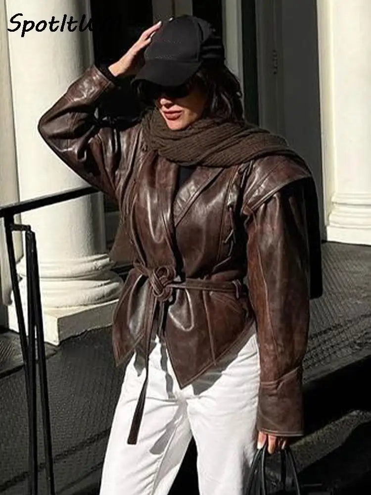 giacca ecopelle kim
