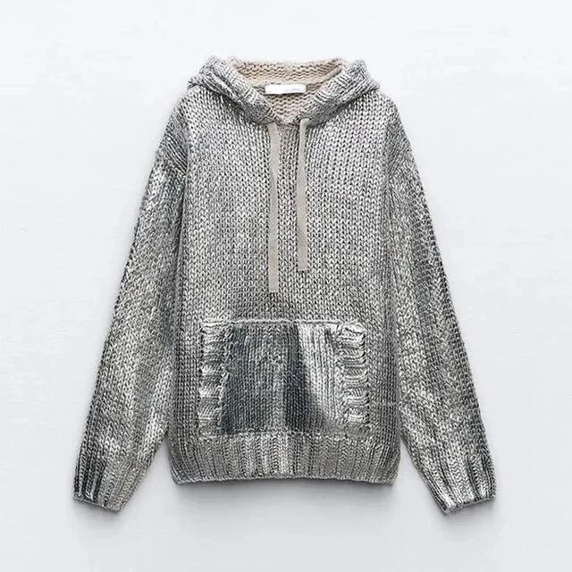 maglione brilla con cappuccio