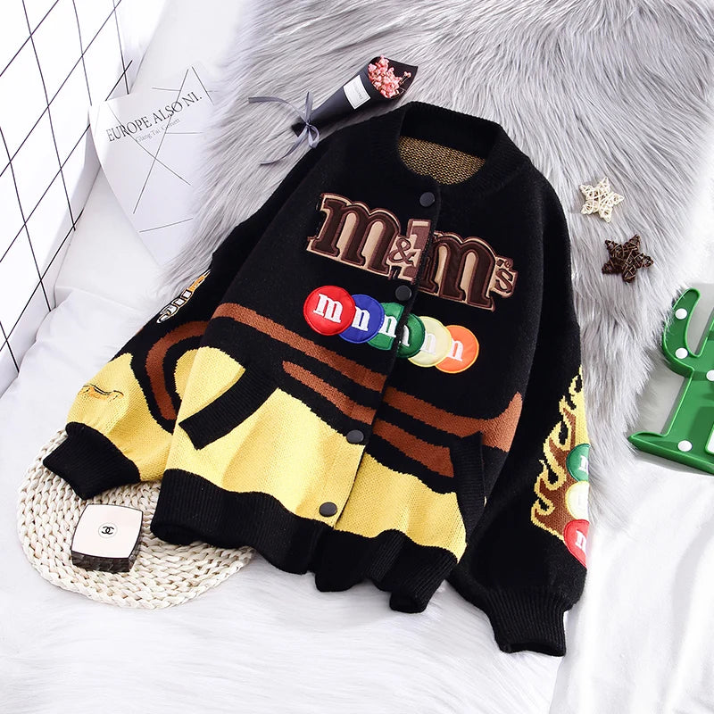 Cardigan m&amp;ms