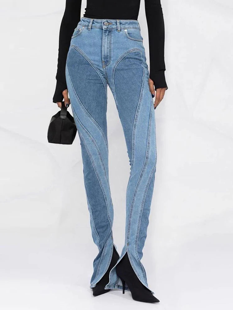 jeans simil mugler