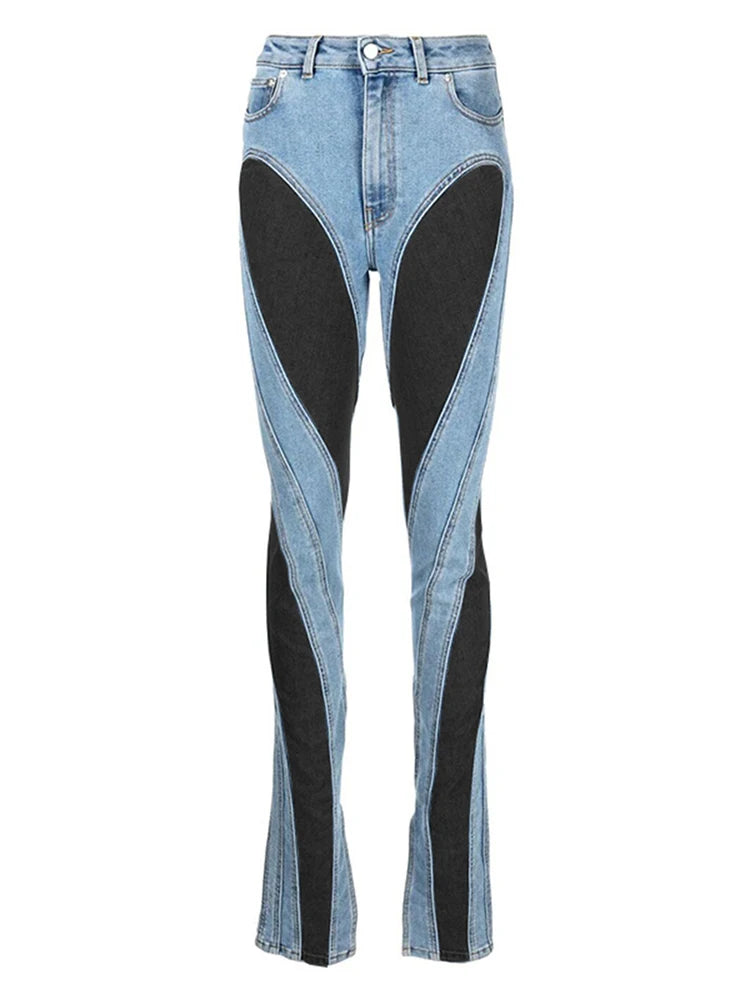 jeans simil mugler