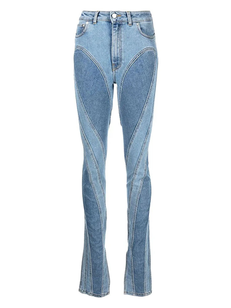 jeans simil mugler