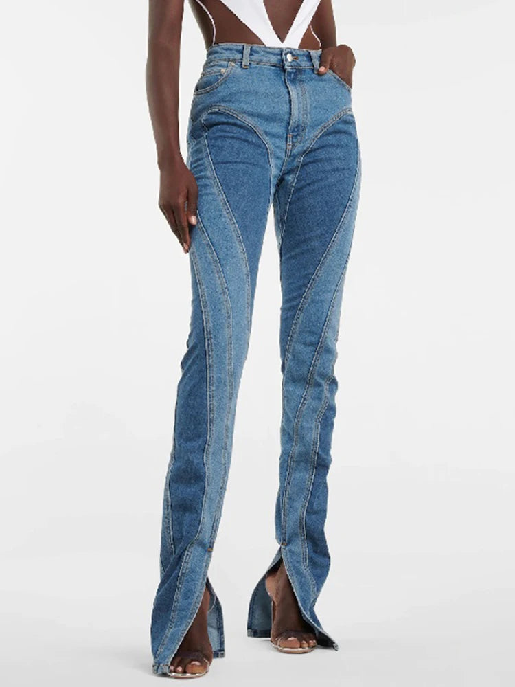 jeans simil mugler