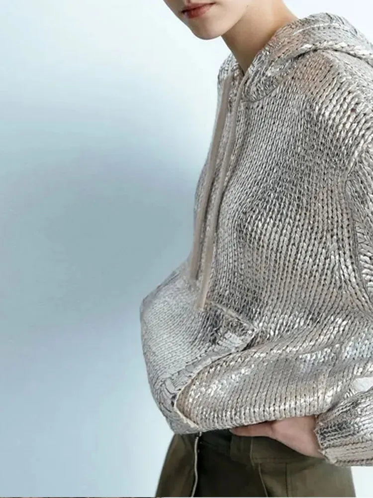 maglione brilla con cappuccio