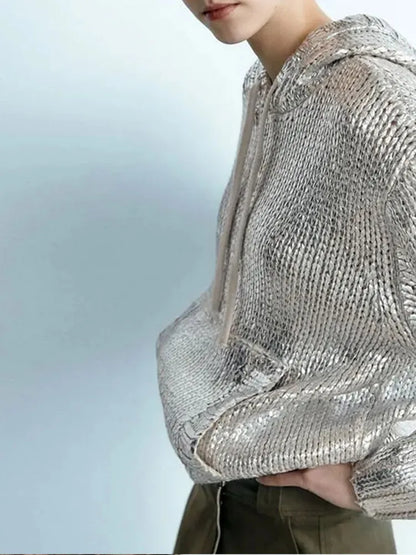 maglione brilla con cappuccio